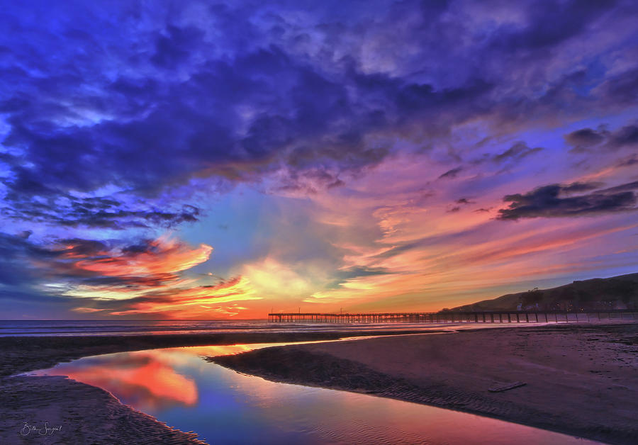 Flowing out to the Ocean Photograph by Beth Sargent