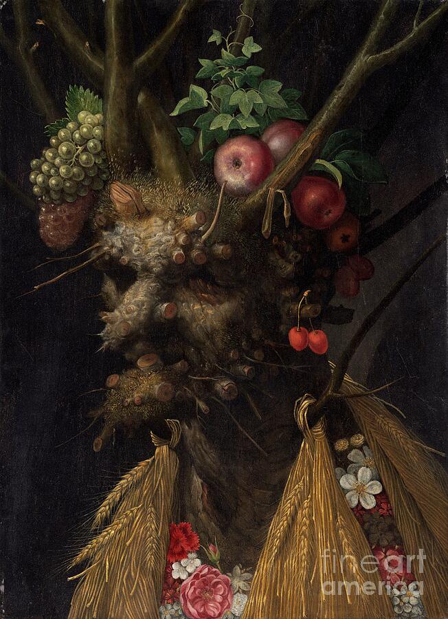 Giuseppe Arcimboldo, Four Seasons in One Head