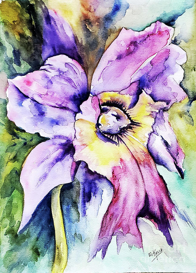 Fragile Fury Painting by Eileen Kelly