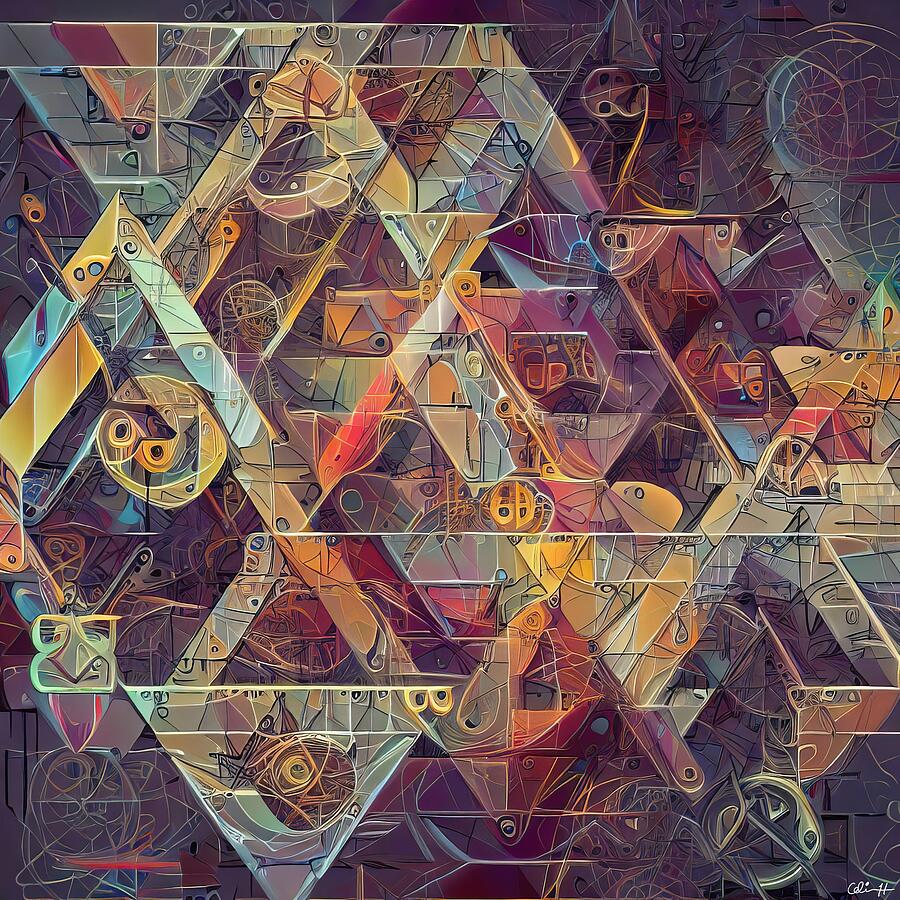 Fragmented Memory Digital Art by Colin Hardman