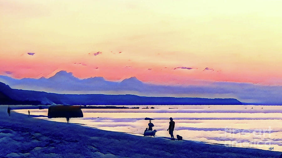 Friends with Friends Digital Art by Eileen Kelly