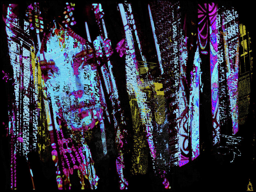 City Vibe #2 Digital Art by Marina Flournoy