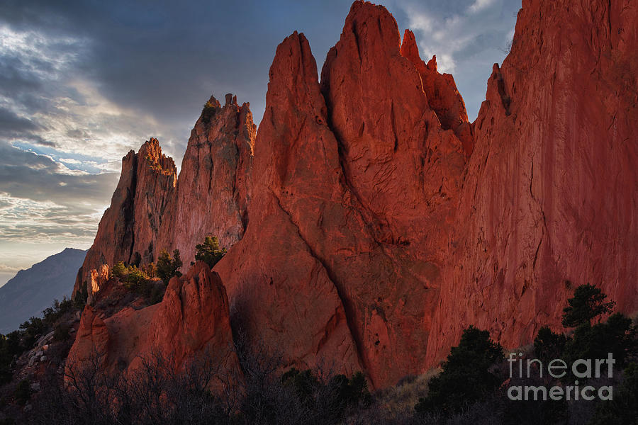 South Gateway Rock at the Garden of the Gods Photograph by Abigail Diane Photography