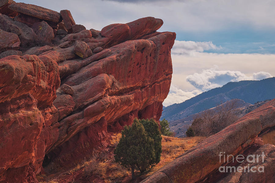 Garden of the Gods Red Rock formation Colorado Springs Photograph by Abigail Diane Photography