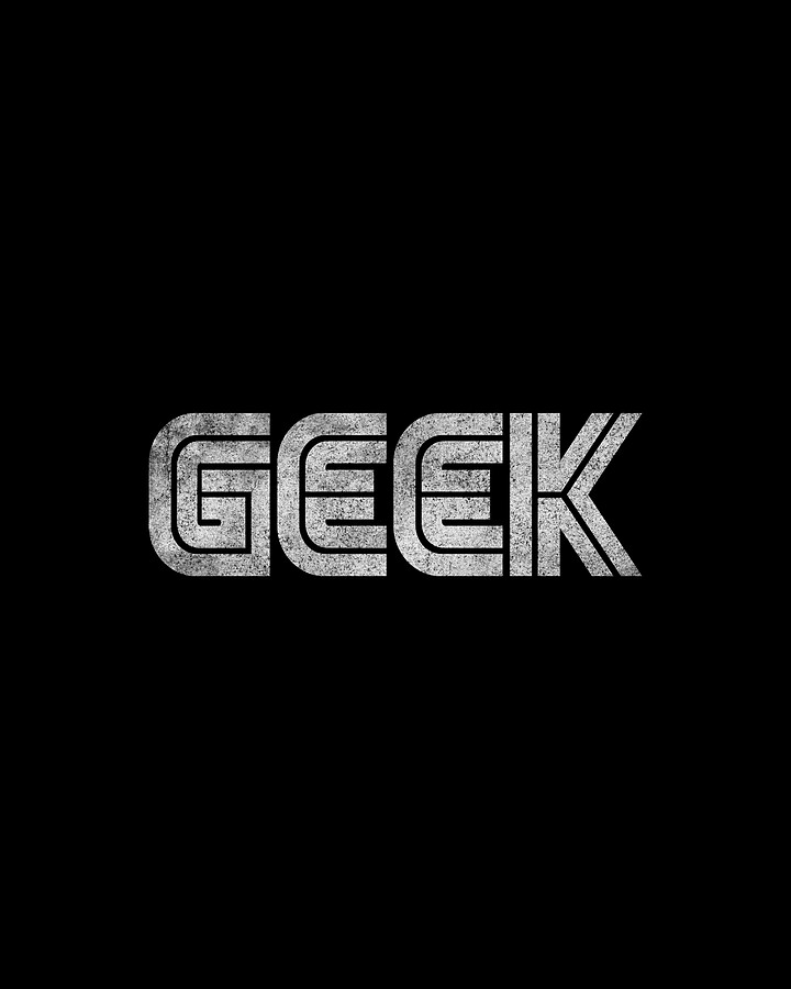 Geek Retro Digital Art by Flippin Sweet Gear