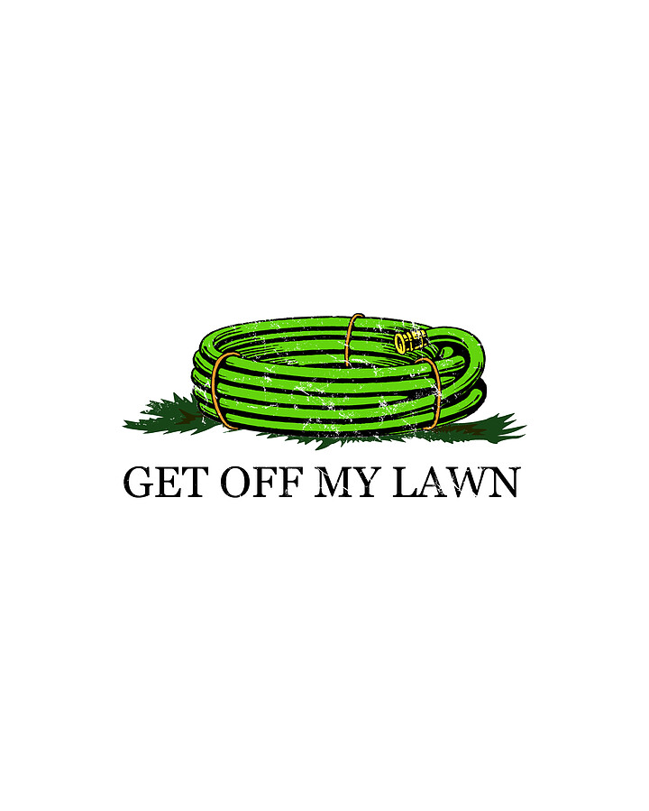 Get Off My Lawn Digital Art by Flippin Sweet Gear