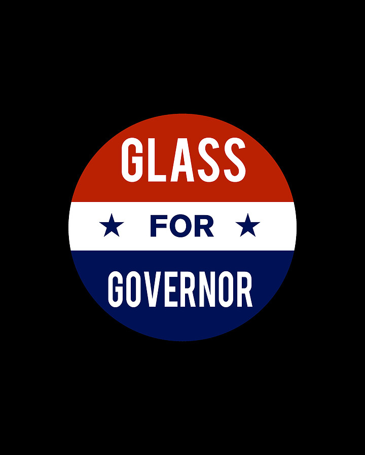 Glass For Governor Digital Art by Flippin Sweet Gear