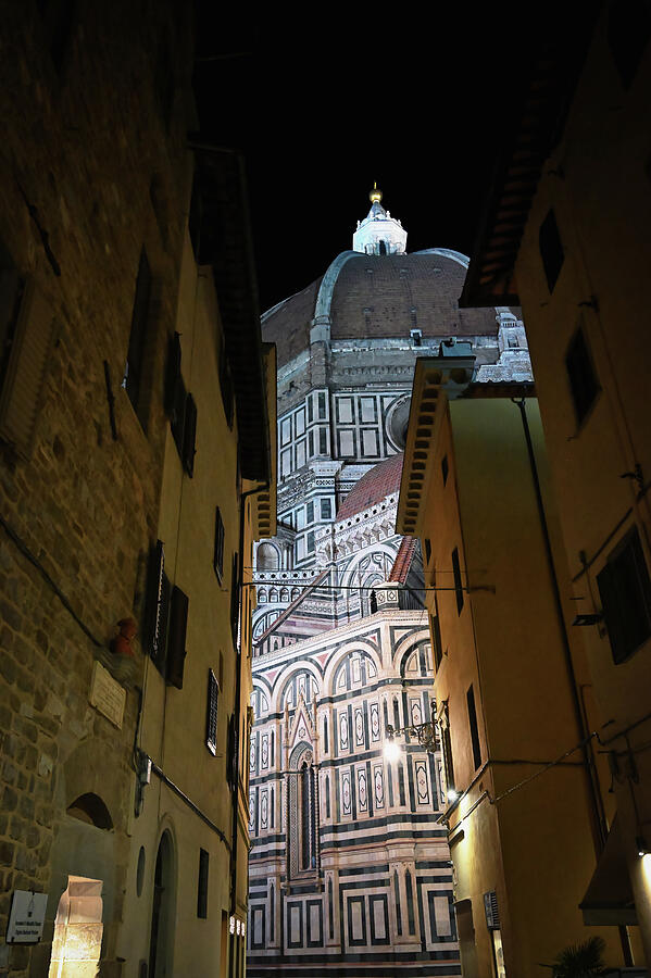 Glimpse of the Duomo Photograph by Steven Nelson