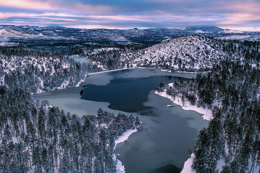 Goldwater Frozen No. 1 Photograph by Matt Halvorson