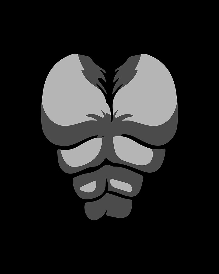 Gorilla Monkey Chest Costume Digital Art by Flippin Sweet Gear