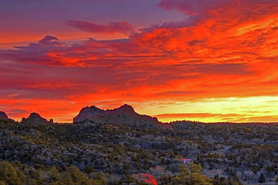 GOTG Sunrise 333 Photograph by Rick Perkins