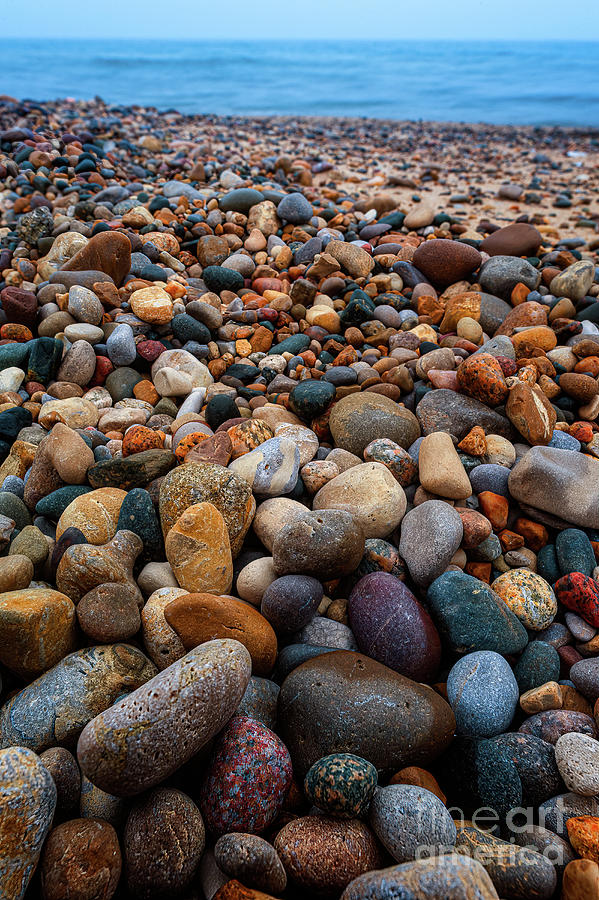 Beachalt Rocks Great Lakes Beach Rocks RO10519 by Mark Graf