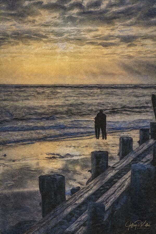 Greeting the Sun Painting by Jeffrey Kolker