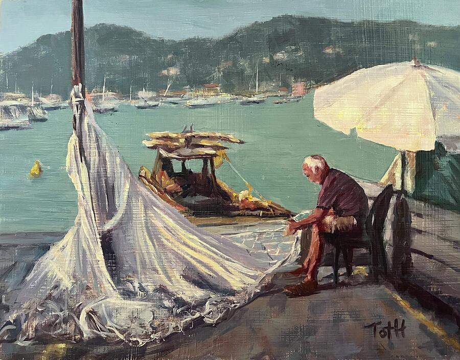 Gulf of Poets Painting by Laura Toth