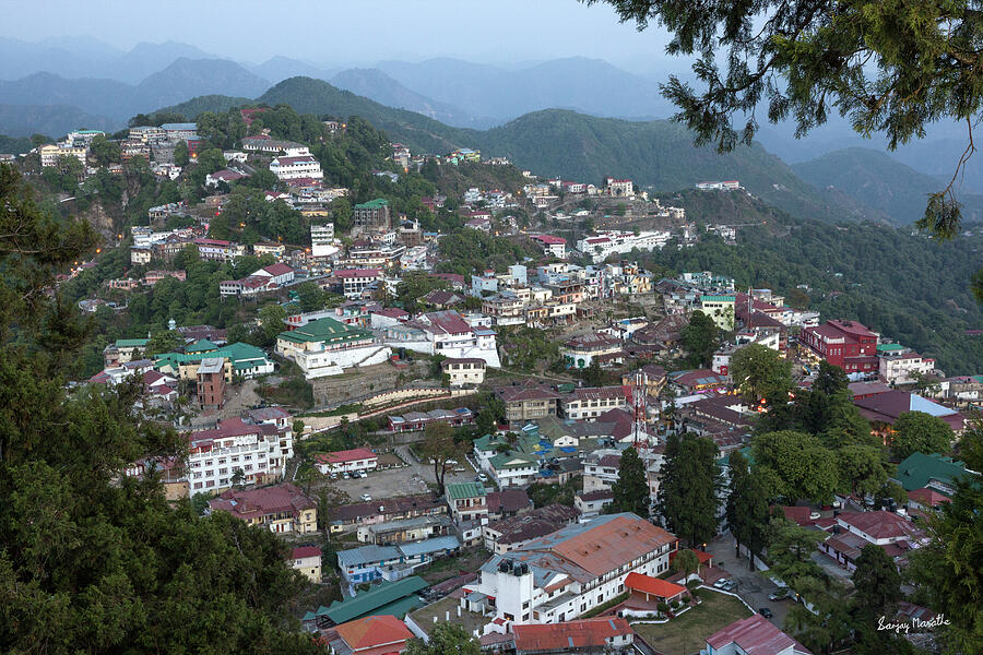Gun Hill View, Mussoorie Photograph by Sanjay Marathe