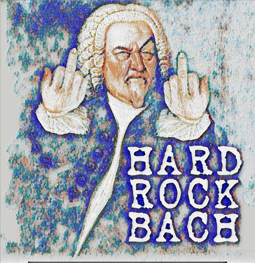 Hard Rock Bach in all 50 States California Digital Art by Bencasso B