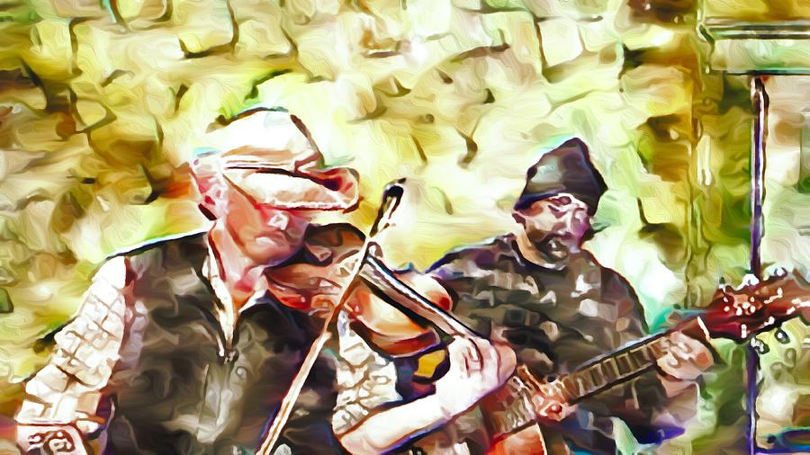Hardcore Bluegrass 104 Mixed Media by Bencasso B