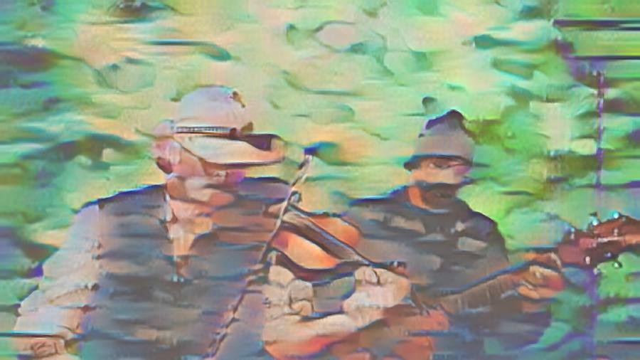 Hardcore Bluegrass 105 Mixed Media by Bencasso B