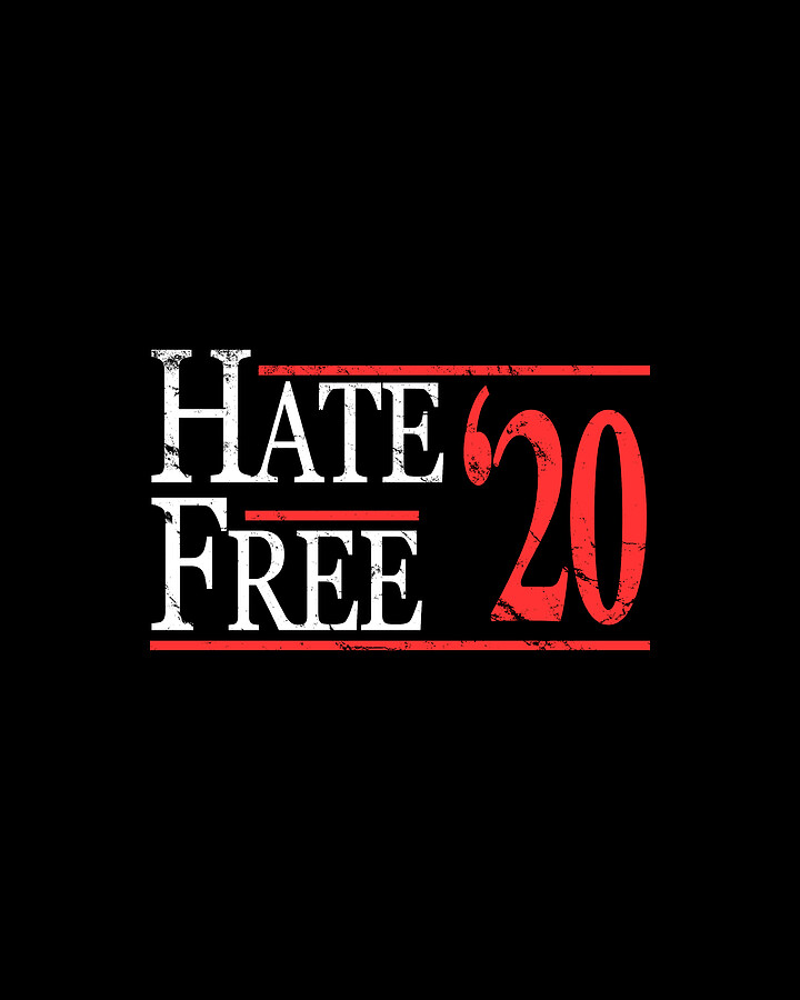 Hate Free 2020 Digital Art by Flippin Sweet Gear