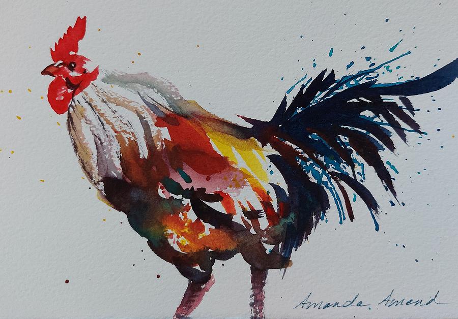 Heres Looking at You Painting by Amanda Amend