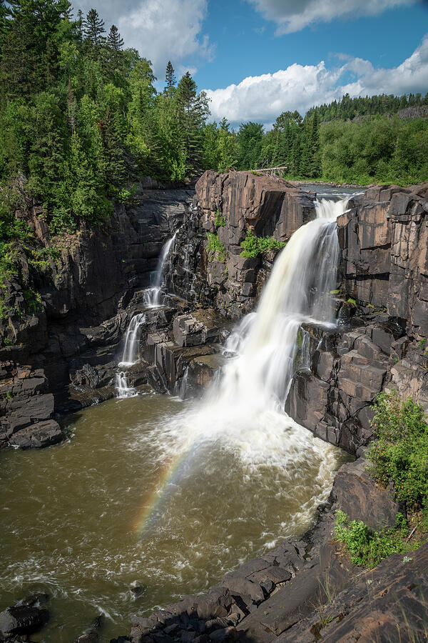 High Falls on Pigeon River, Ontario by John Twynam