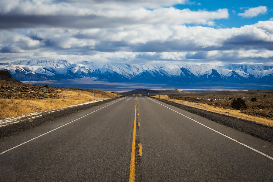 Highway 50 Photograph by Jonathan Babon