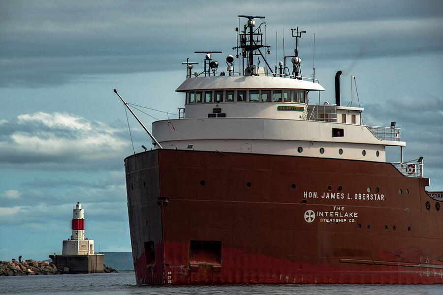 Hon. James L. Oberstar Photograph by Vi Ray