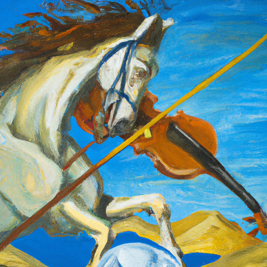 Horsefez Mixed Media by Bencasso B