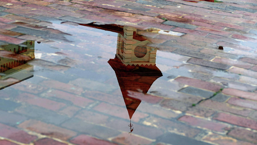 Hotel Reflection Photograph by Brian Hare