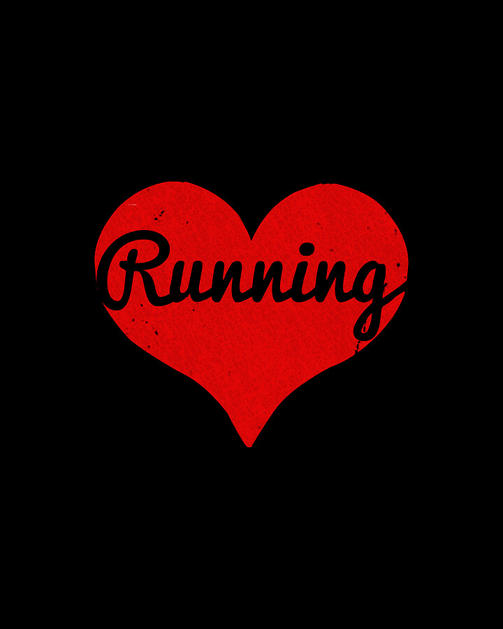 I Love Running Digital Art by Flippin Sweet Gear