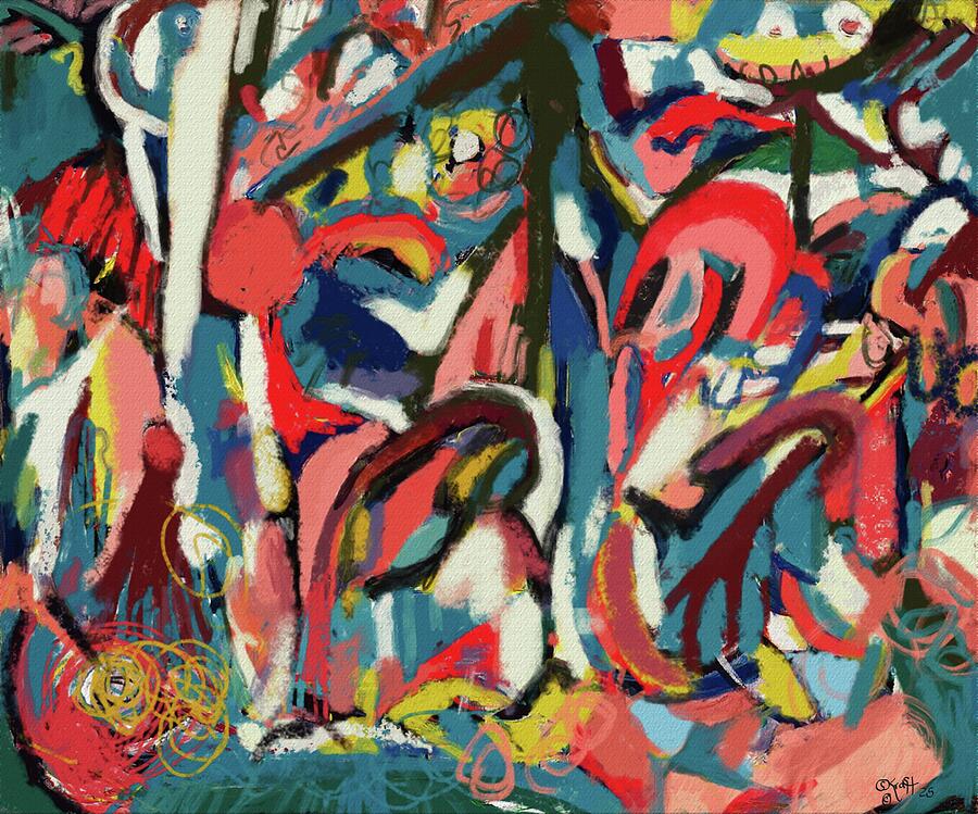 Joy Unleashed Painting by Sonja Kraft