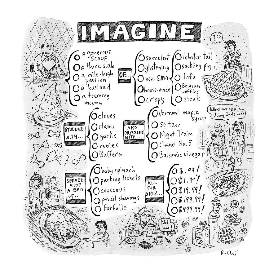 Imagine Drawing by Roz Chast