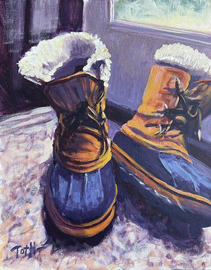 In From the Cold Painting by Laura Toth