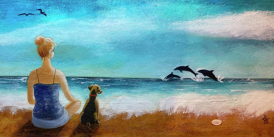 In the Moment Painting by Beth Hanson