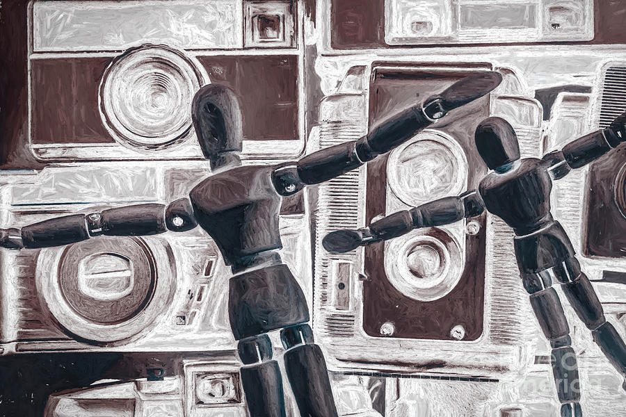 In visual arts Painting by Jorgo Photography