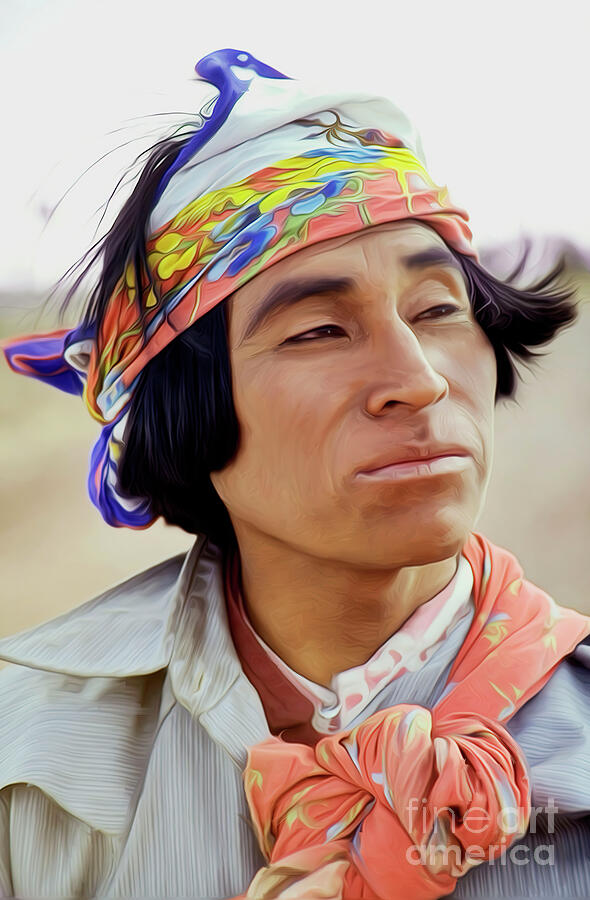 Indigenous Mexican Digital Art by William Gunn