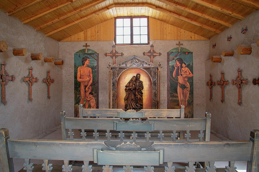 Inside a Small Chapel Photograph by Mary Lee Dereske