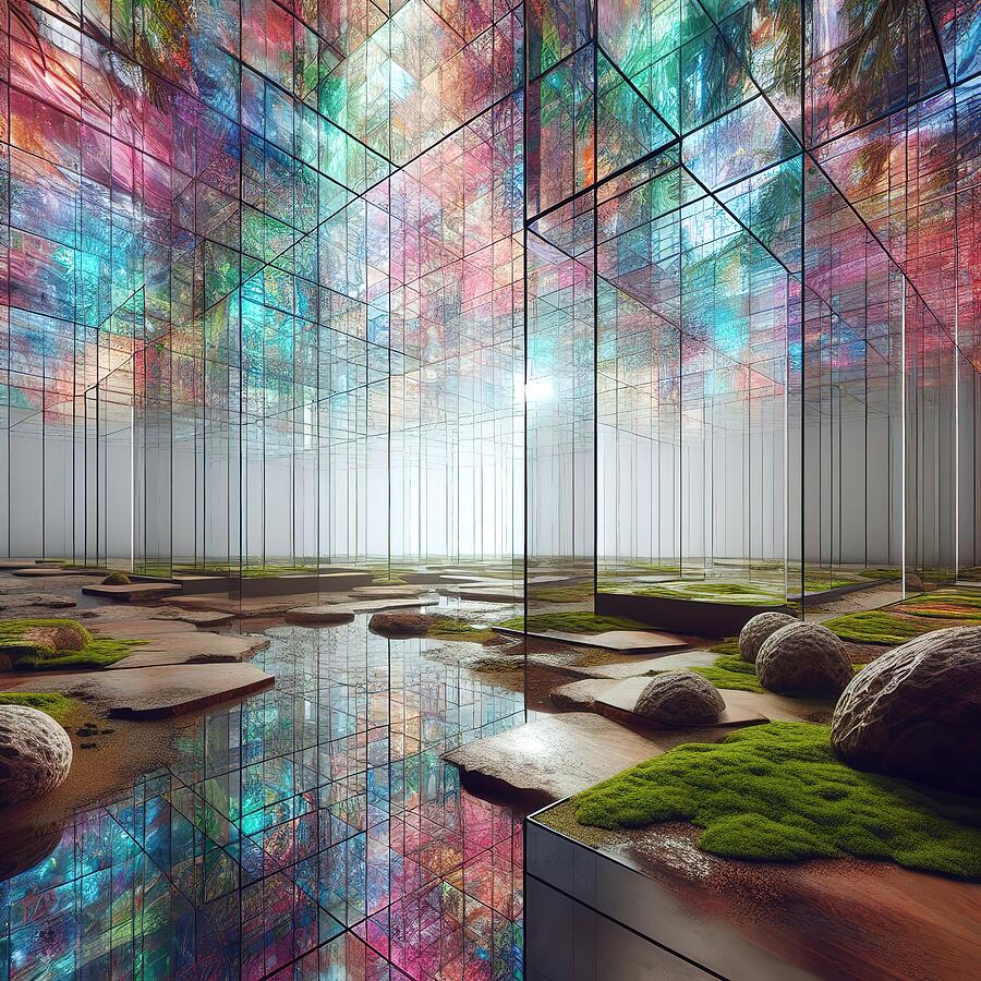 Inside Nature Digital Art by Colin Hardman