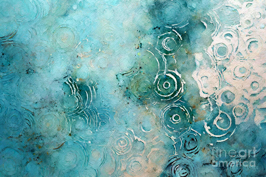 Isaiah 25 8. Lifting the Veil of Sorrow Painting by Mark Lawrence