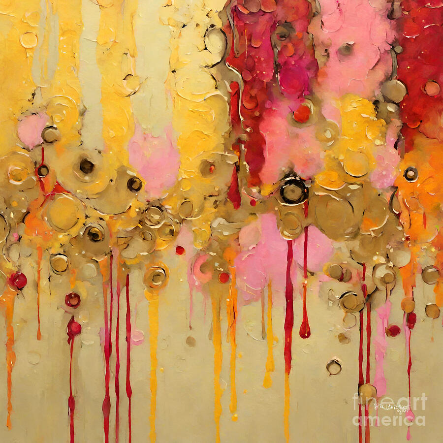 Isaiah 45 8. Divine Rainfall Painting by Mark Lawrence