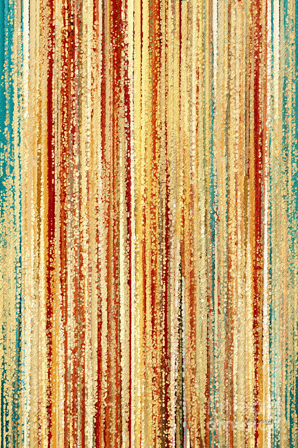 Isaiah 53 5. By His Stripes We Are Healed. Abstract Christian Wall Art Painting by Mark Lawrence