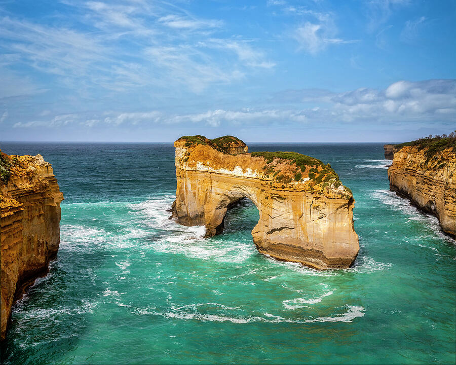 Island Arch Loch Ard Gorge Photograph by Colin and Linda McKie - Metal ...