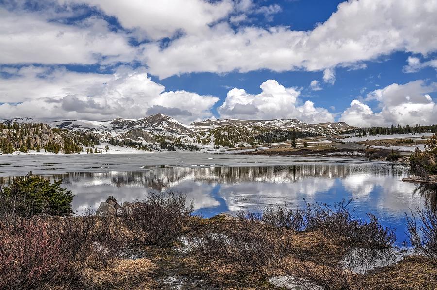 Island Lake Photograph by Randall Dill