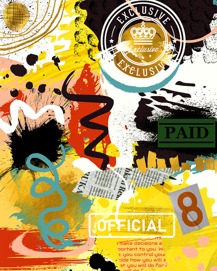 Its Giving Mixed Media by Canessa Thomas