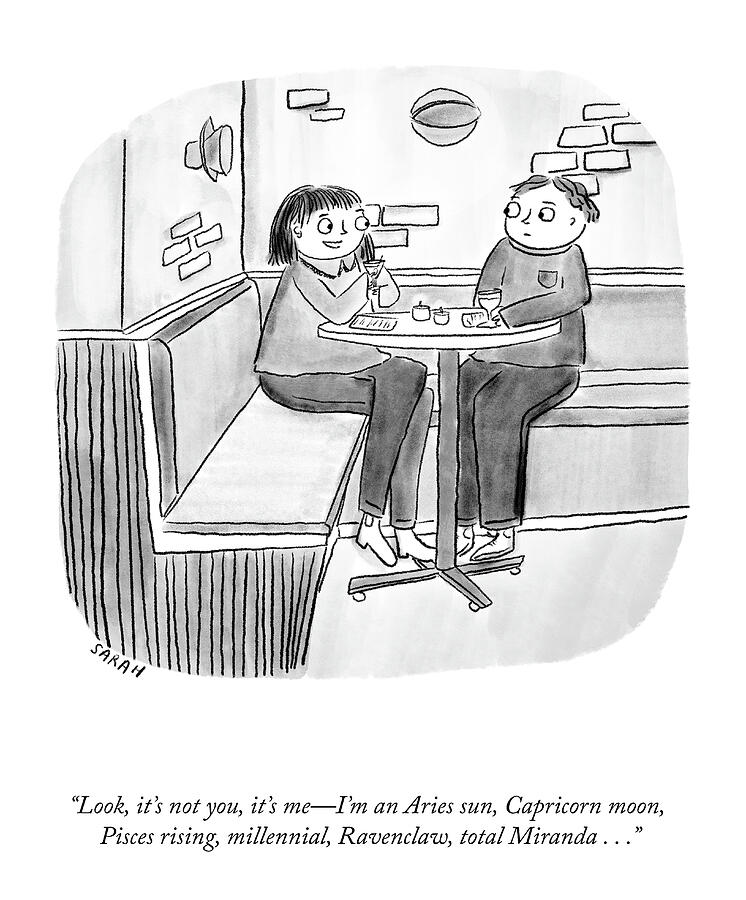 Its Not You Drawing by Sarah Kempa