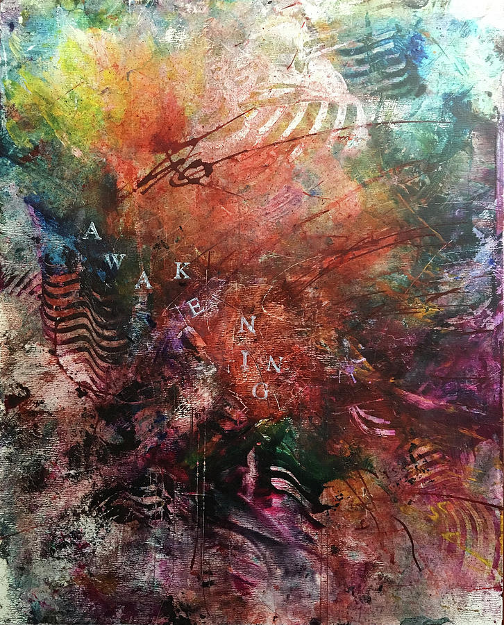 Jackal Magic Dreams Painting by Rodney Frederickson