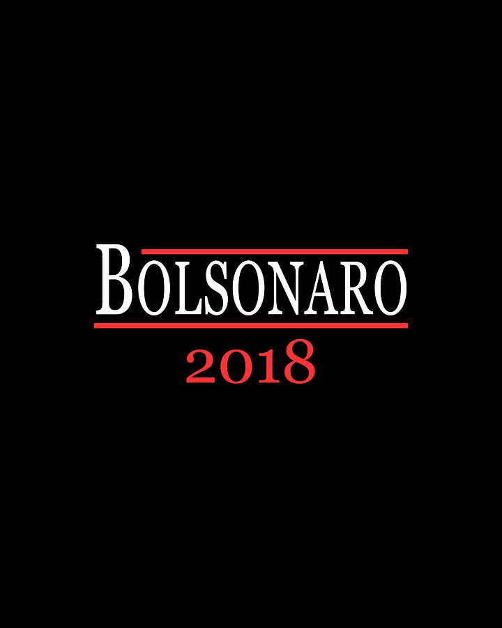 Jair Bolsonaro Brazil 2018 Digital Art by Flippin Sweet Gear