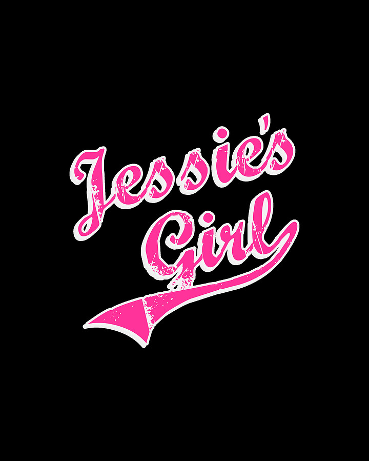 Jessies Girl Retro Digital Art by Flippin Sweet Gear
