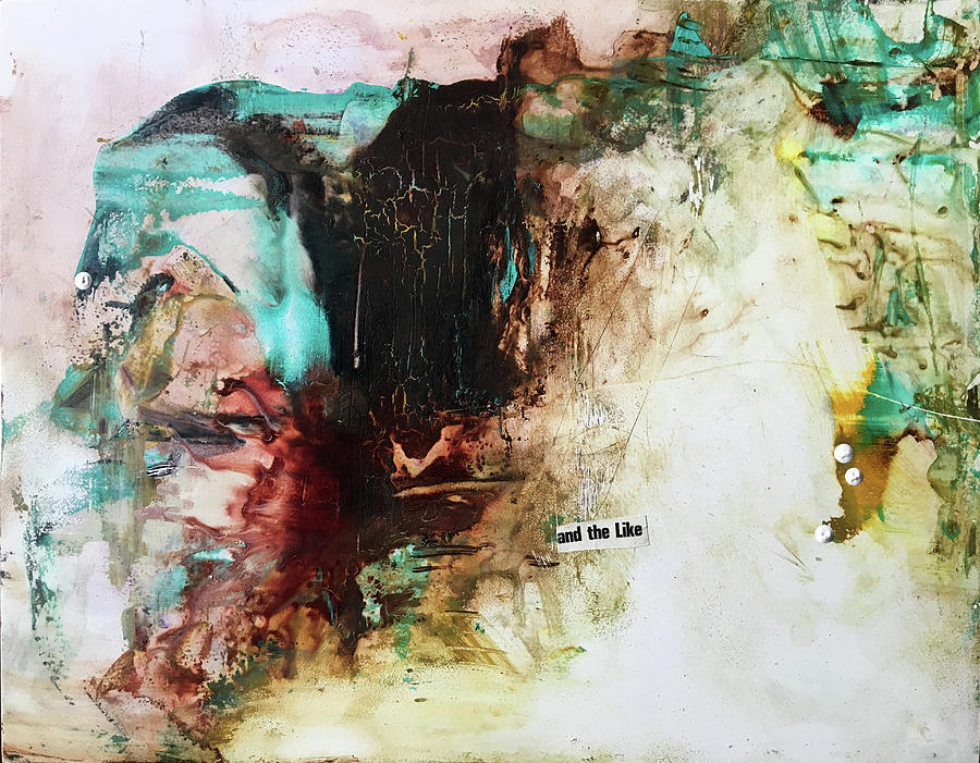 Jester Wearing Gold Painting by Rodney Frederickson