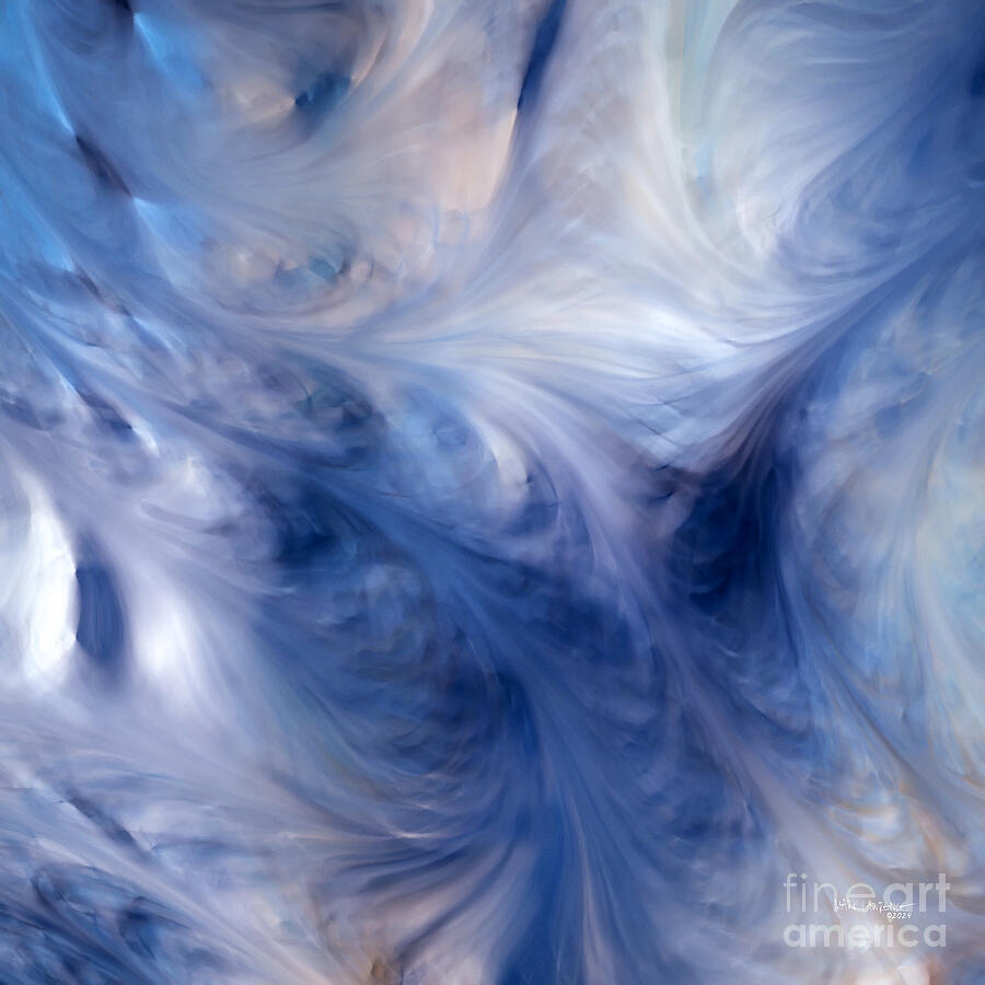 John 14 16. Guided by the Spirit. Contemporary Christian Art, Peace Scripture Painting by Mark Lawrence